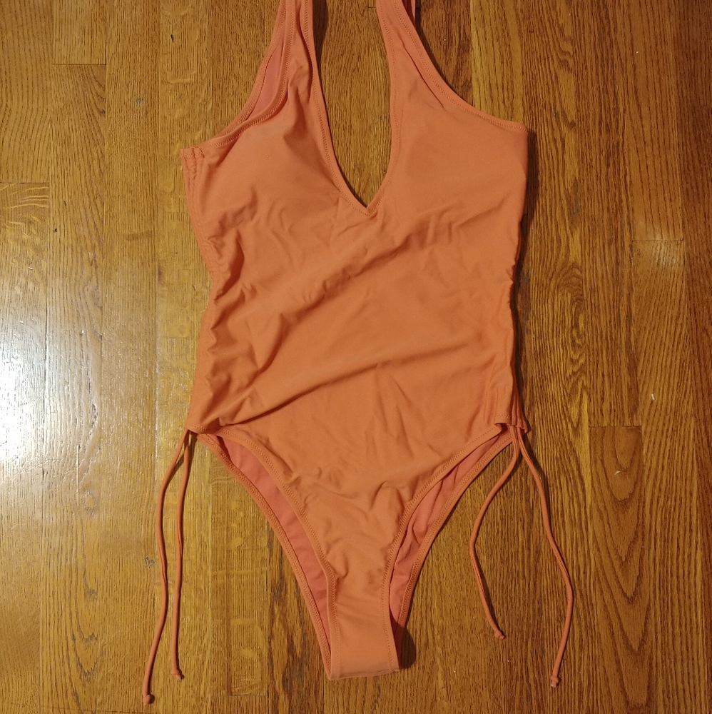 Cupshe Drawstring Ruched One-Piece